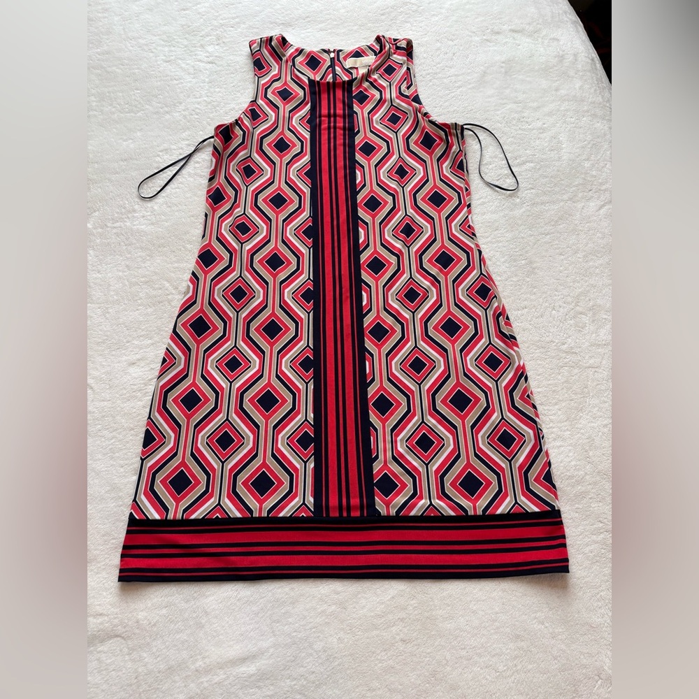 Michael Kors Geometric Patterned Dress - Size Medium - Picture 3 of 12